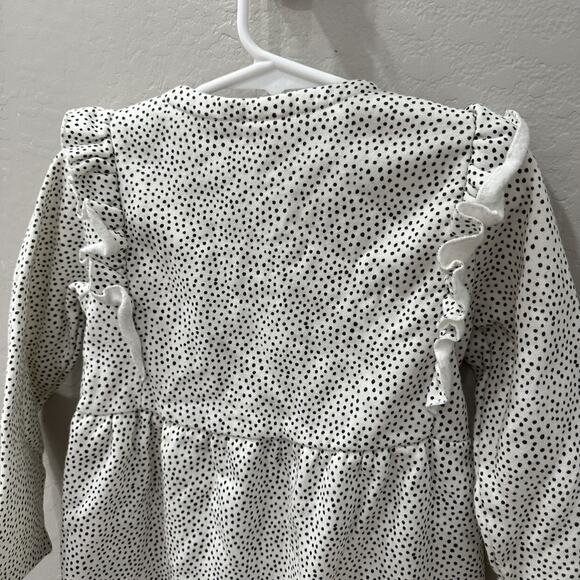 H&M Black & White Polka Dot Ruffle Romper - Picture 7 of 9